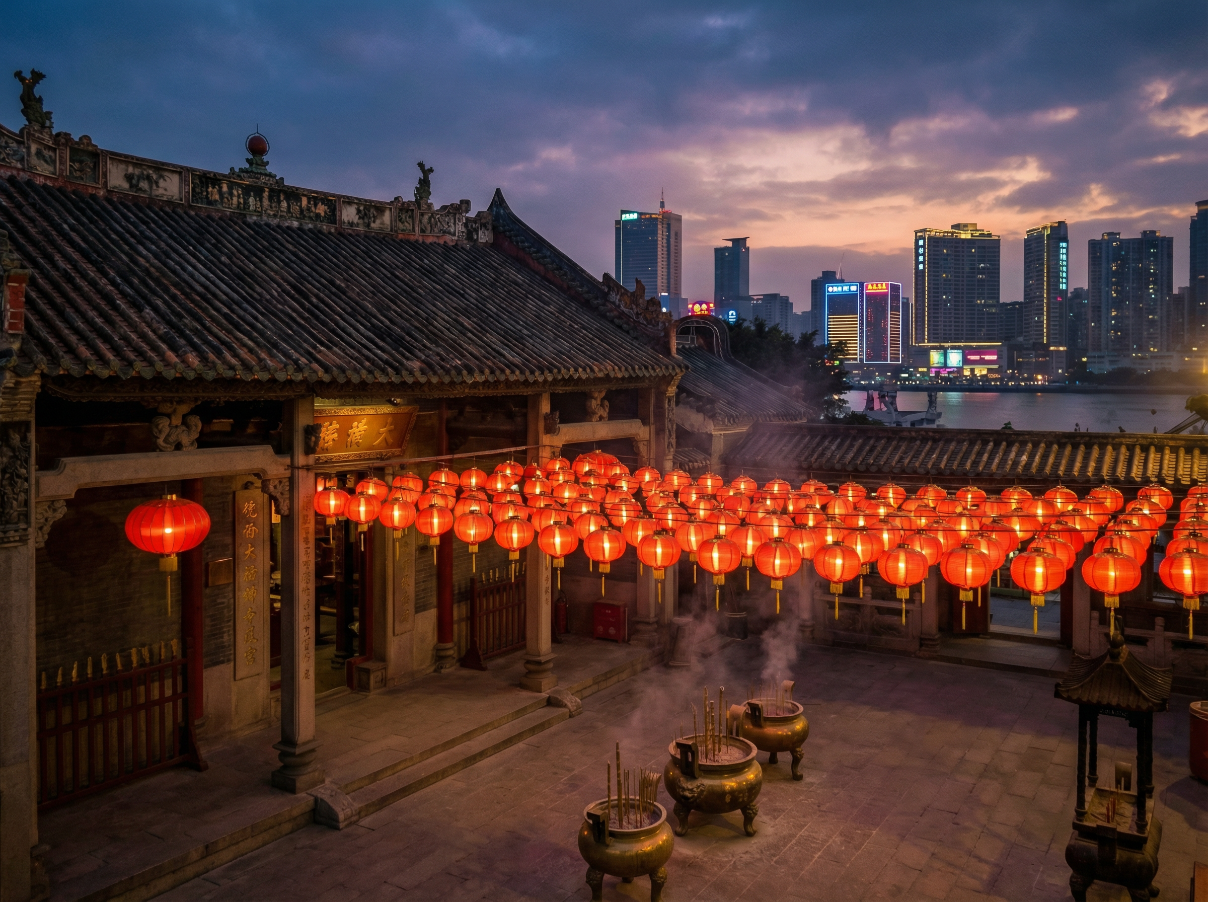 云顶娱乐 - 澳门妈阁庙黄昏